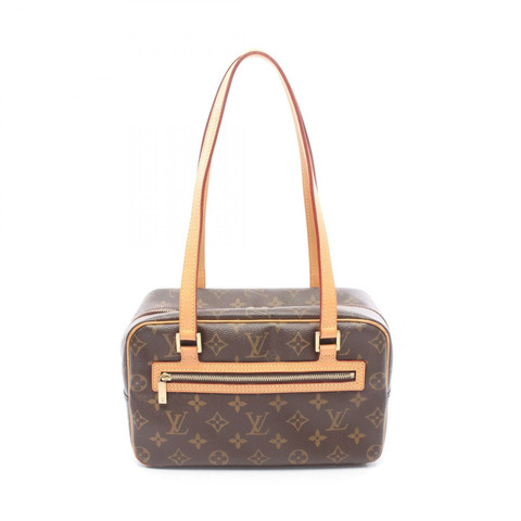 路易威登 SHITE MM 單肩包 M51182 Monogram 帆布皮革棕色 LV