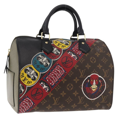 路易威登 Monogram Kabuki Kansai Speedy 30 手提包 M43505 LV 正品 184886SM