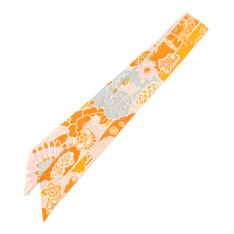 HERMES 絲質Twilly絲巾