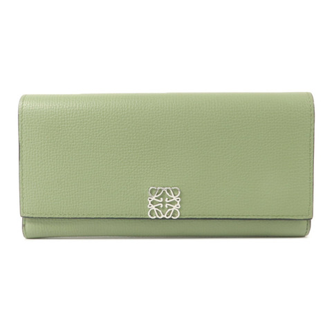 LOEWE 牛皮皮革Anagram Continental長錢包