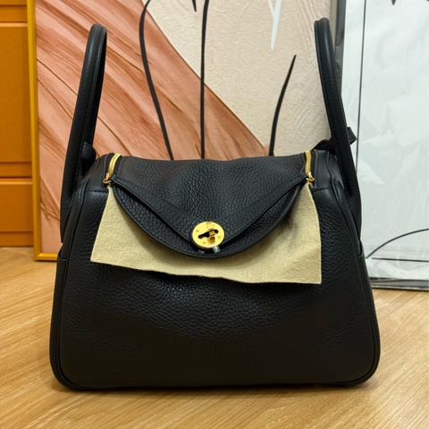 （瑞士購證🇨🇭全配）Hermes lindy 26 黑金 Z刻