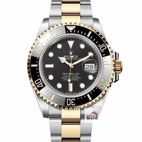 【大眾名錶】ROLEX 勞力士 126603 Sea-Dweller 2019/10全配件 單金海使 半金海使 已貼膜 排氦氣閥 錶徑43mm B1072