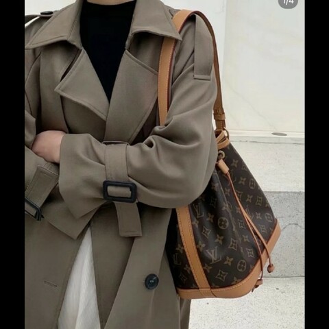 Louis Vuitton 老花 NOE bb 抽繩水桶