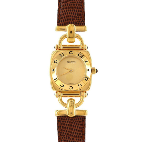 Gucci 6300L GP 石英錶