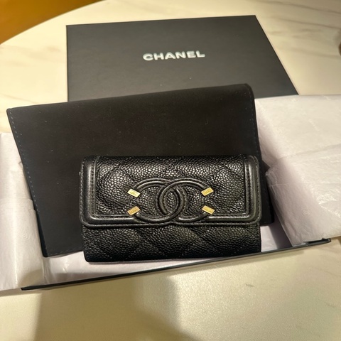 Chanel Vanity 香奈兒雙C 短夾