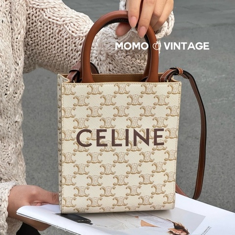（極新🎁） Celine Mini 迷你托特 斜背包 【專櫃65,000】