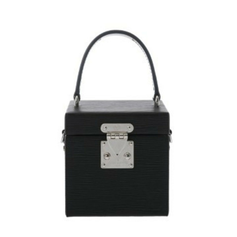 路易威登 Louis Vuitton Epi Bleeker Box 2WAY Noir M52703 女士真皮手提包 A 級二手 Ginzo