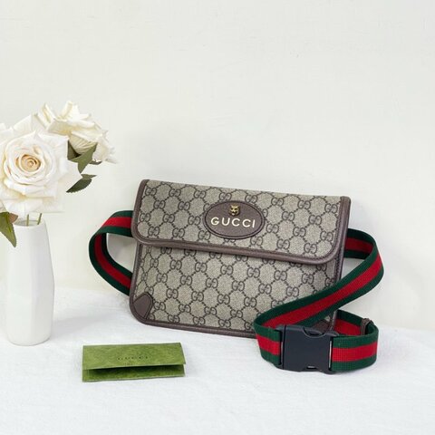 GUCCI Supreme虎頭胸包