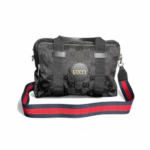GUCCI OFF THE GRID 緹花尼龍兩用公事包