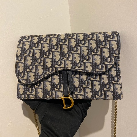 dior seddle woc 馬鞍鏈條包