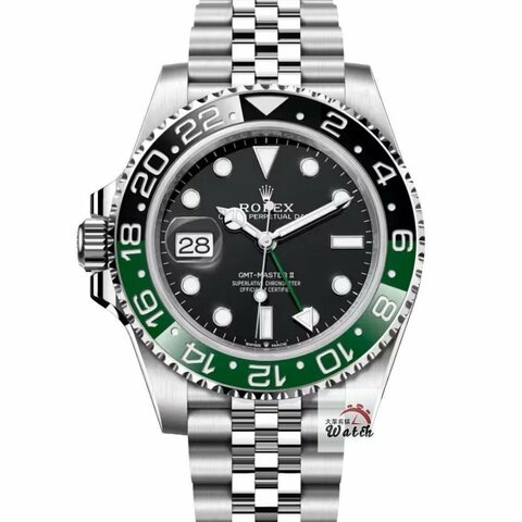 【大眾名錶】ROLEX勞力士 126720VTNR 2024/9全配件 GMT兩地時區 左冠雪碧圈 五珠錶帶 已貼膜 錶徑40mm 自動上鍊 大眾名錶B1291