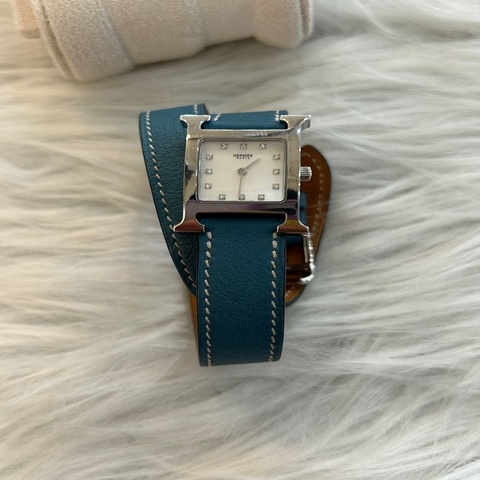 Hermes HH1.210 原鑲鑽 石英腕錶