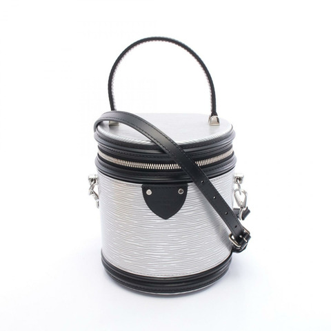 路易威登 Cannes 斜背包 M55316 Epi 皮革 銀色 LV