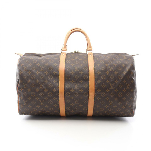 路易威登 Keepall 55 旅行手提包 M41424 Monogram 帆布皮革二手