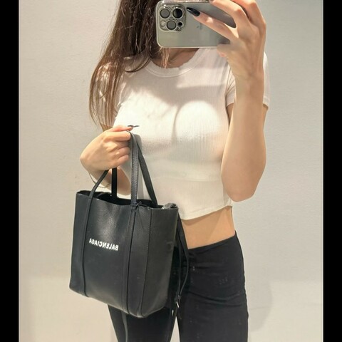 BALENCIAGA Everyday黑色托特包