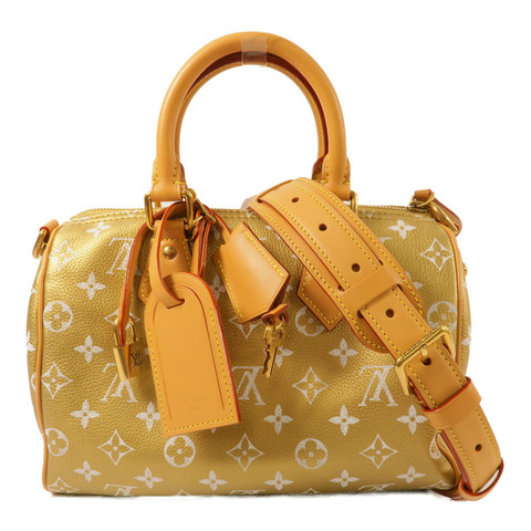 LOUIS VUITTON 牛皮皮革Speedy P9 Bandouliere 25手挽肩背兩用袋