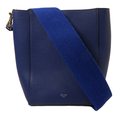 CELINE 牛皮皮革Sangle Bucket Small肩背袋