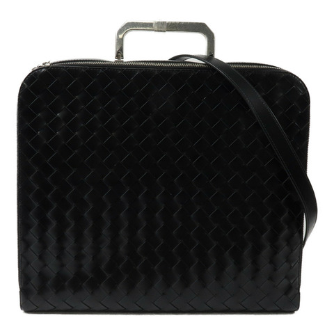 BOTTEGA VENETA 織紋皮革Cassette Briefcase肩背袋