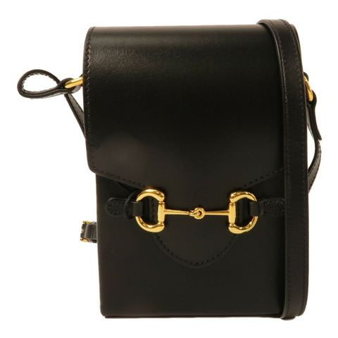 GUCCI 牛皮皮革1955 Horsebit肩背袋