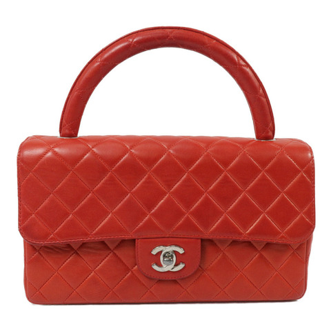 CHANEL 羊皮皮革Vintage Hand Bag手挽袋