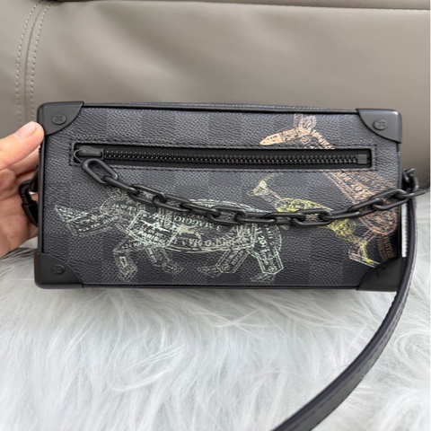 99新 Louis Vuitton 路易威登 null lv盒子棋盤格限量款