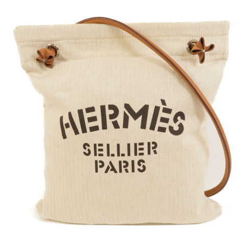 HERMES 帆布Aline Grooming肩背袋