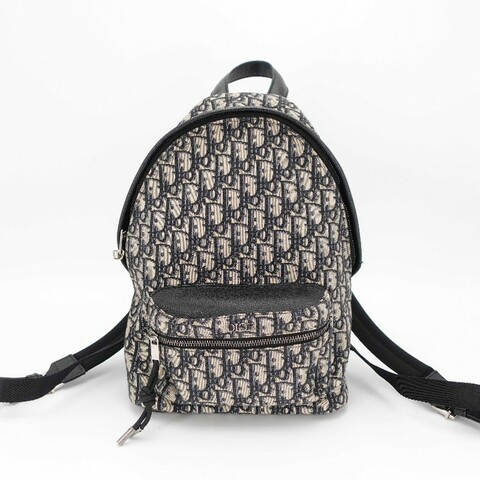 Dior 老花帆布 Oblique 後背包