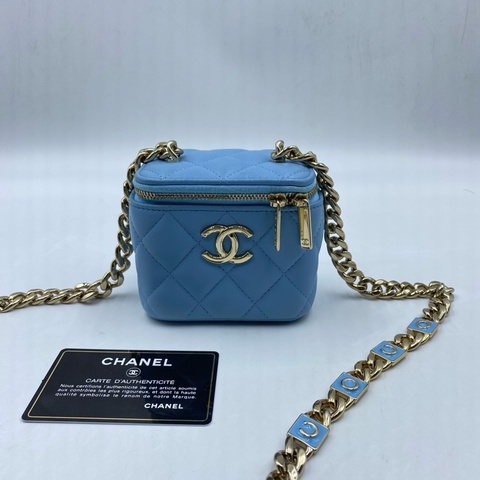 香奈兒/Chanel 單肩斜挎包 小號   小羊皮 10×7×9