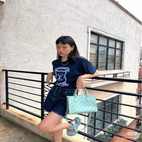 💙 Louis Vuitton 七夕限定｜日月星辰幻彩藍 OTG 小號托特包