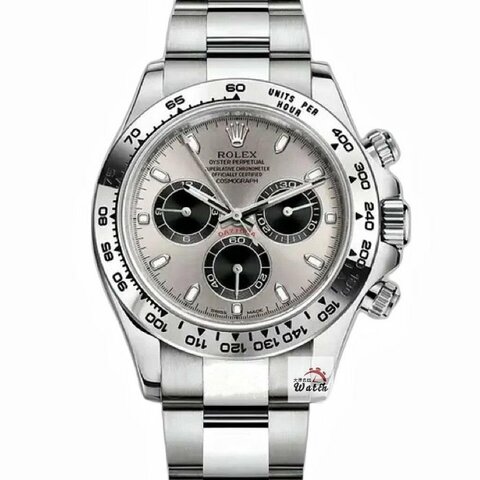 【大眾名錶】ROLEX勞力士 Daytona 116509 18K白金 2019/06 梁家輝 灰色面盤 錶徑40mm B1030