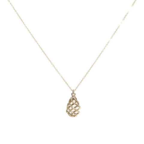 TIFFANY&CO 925純銀Venezia Luce Necklace Small項鍊