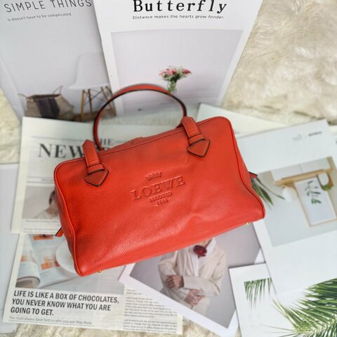Loewe 橙色保齡球包