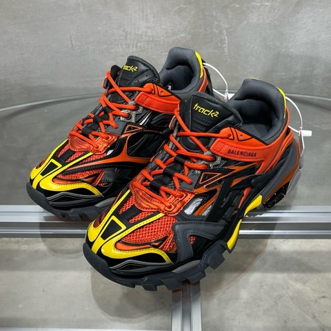 Balenciaga/巴黎世家 BLCG Track2.0 老爹鞋 灰橙 尺碼/41碼