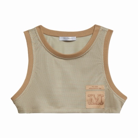 Max Mara 女士 網眼徽標背心M碼