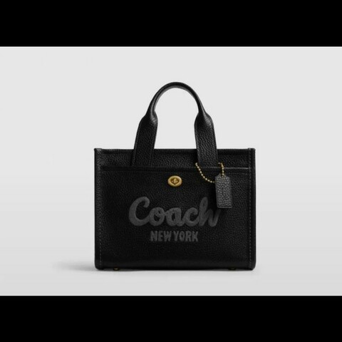 COACH
 款式： BUBBLE LEATHER CARGO TOTE 26 (泡泡皮革貨物托特包 26)
