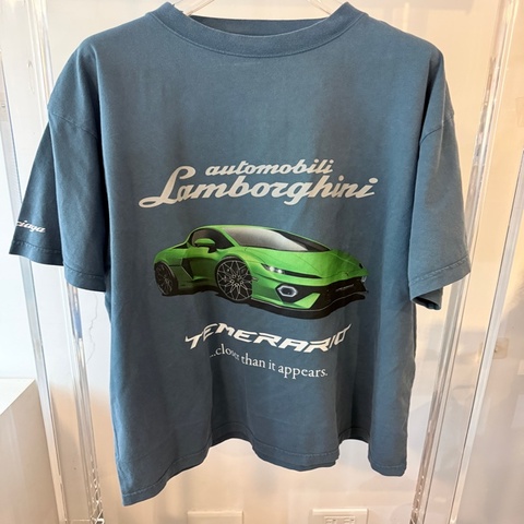 Balenciaga✨Lamborghini 藍寶堅尼聯名短袖上衣T #1碼