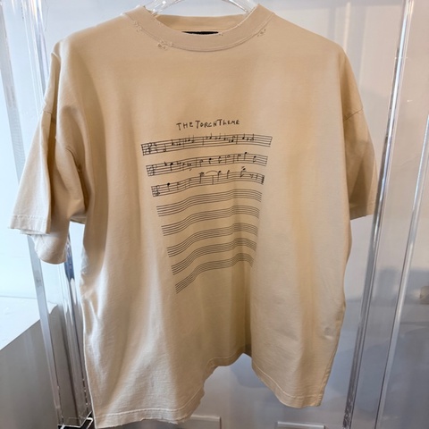 Balenciaga✨音符琴譜樂譜短袖上衣T #1碼