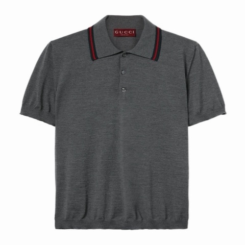 Gucci 男士 短袖針織Polo衫M L XL碼