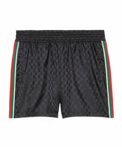 Gucci 男士 GG 提花尼龍泳褲IT-44 IT-46 IT-48 IT-50 IT-52 IT-54 IT-56 IT-58碼