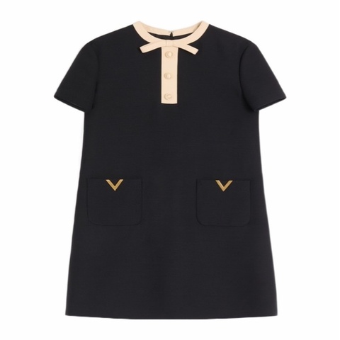 Valentino 女士 短袖連衣裙IT-36 IT-38 IT-40 IT-42 IT-44 IT-46 IT-48碼