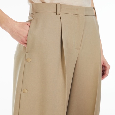 Max Mara 女士 羊毛闊腿休閒褲IT-36 IT-38 IT-40碼