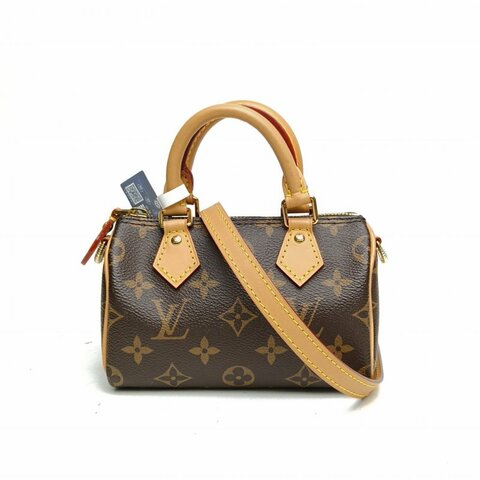 LOUIS VUITTON SpNano16可拆卸肩帶老花PVC肩背包