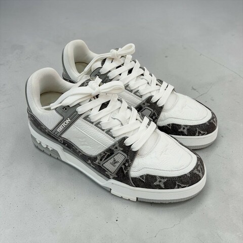 莉亞精品♡LV Trainer 灰牛仔 尺碼7 二手美品