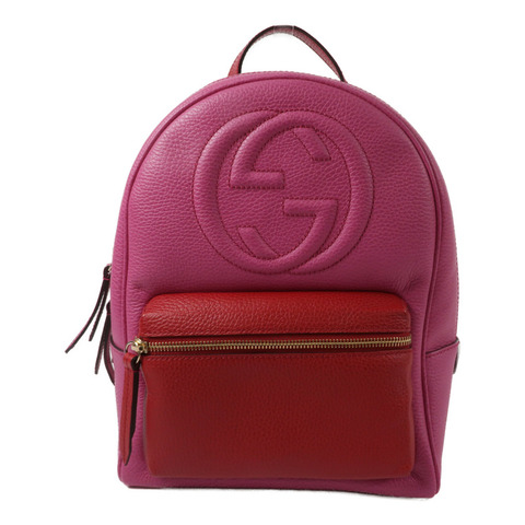 GUCCI 牛皮皮革Backpack背包