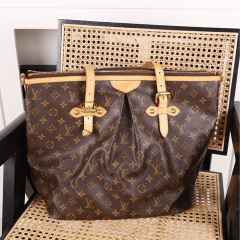 LV Palermo派拉蒙老花大号tote单肩包