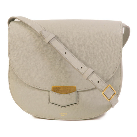 CELINE 牛皮皮革Trotteur肩背袋