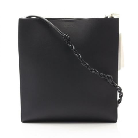 JIL SANDER TANGLE 中型單肩包 J25WG0002P5995001 皮革 黑色 全新 女士