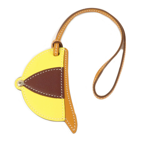 HERMES Swift皮革Paddock Bombe Charm掛飾