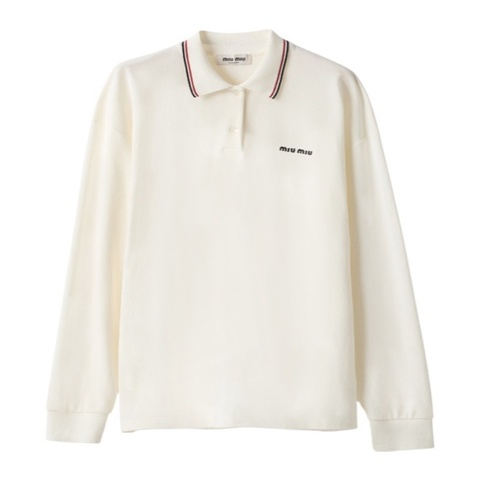 Miu Miu 女士 長袖polo衫XS S M L碼