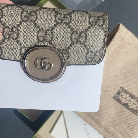 全新Gucci Petite GG古馳 三折短夾錢包 皮夾 （有零錢袋）